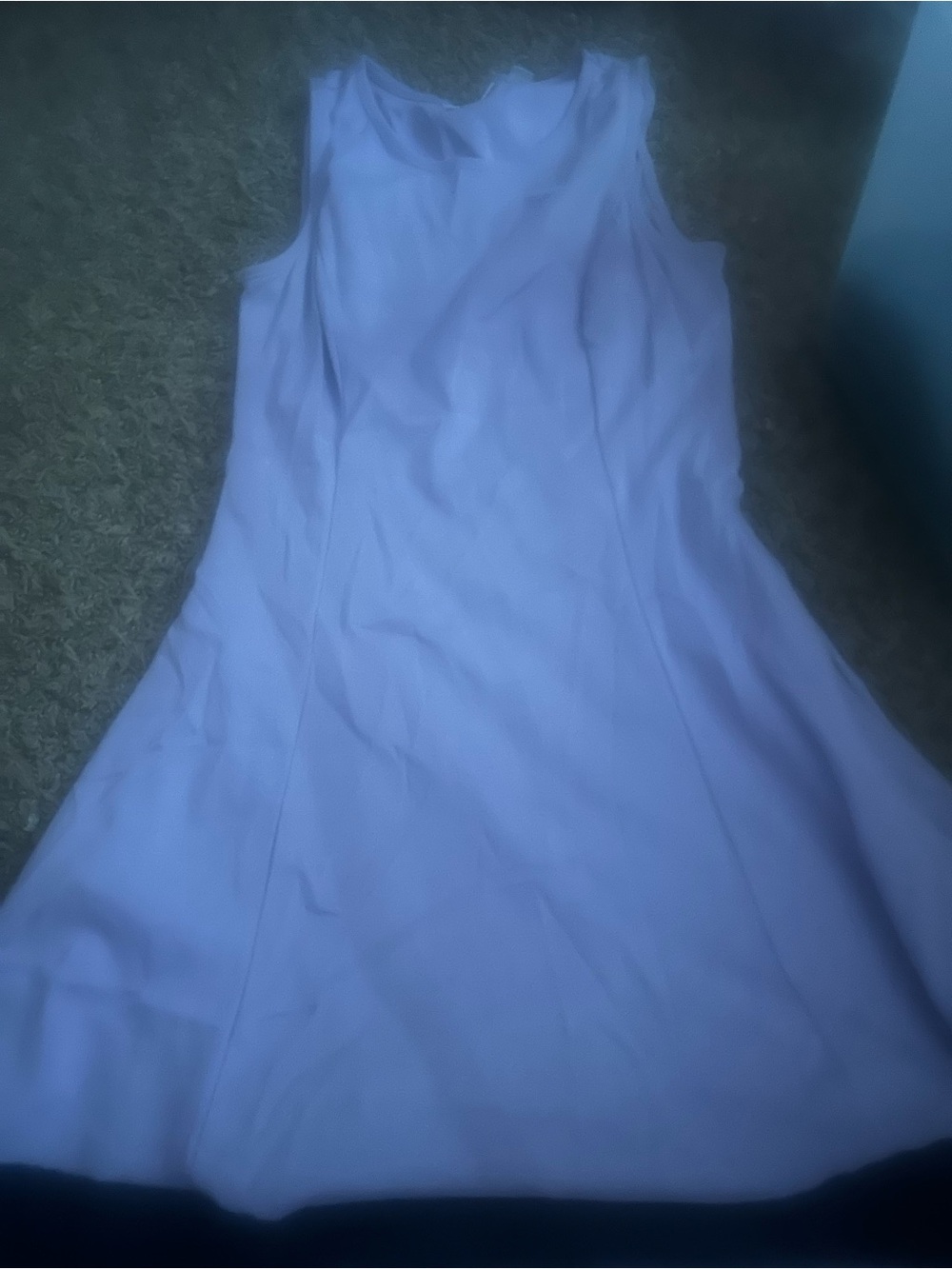 New York & Company Light Lavender Sleeveless Midi Dress